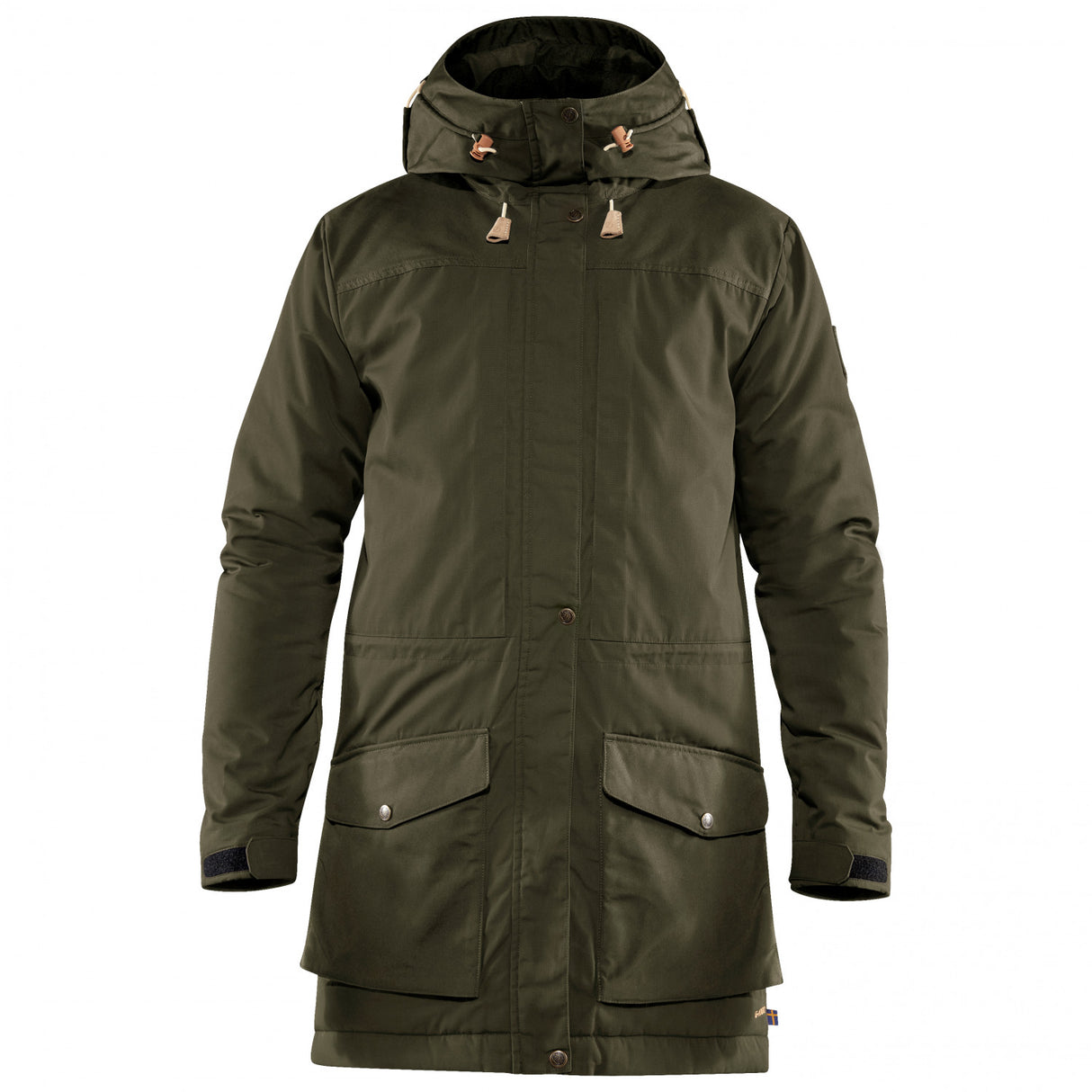 fjaellraeven-singi-wool-padded-parka-lange-jas