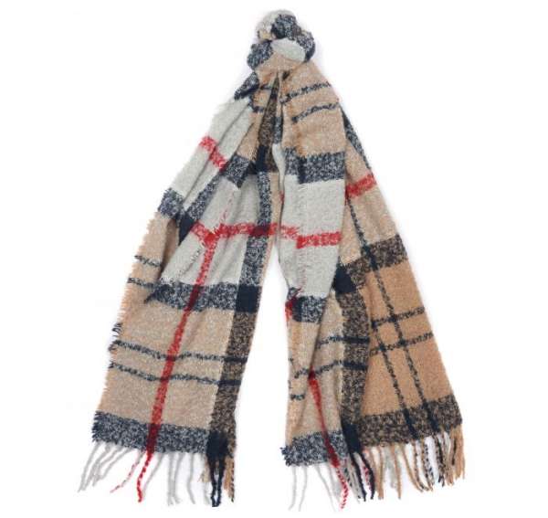 barbour boucle scarf